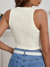 Load image into Gallery viewer, Solid Cropped Tank Top