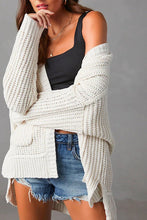 Load image into Gallery viewer, Knit Cardigan - with Side Slits