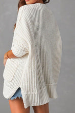 Load image into Gallery viewer, Knit Cardigan - with Side Slits
