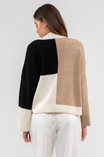 Load image into Gallery viewer, The Mona Color Block Sweater