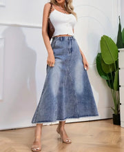 Load image into Gallery viewer, The Grace Denim Skirt