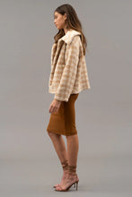 Load image into Gallery viewer, Cozy By The Fire Plaid Jacket