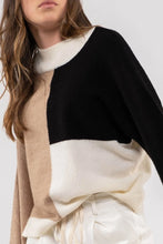 Load image into Gallery viewer, The Mona Color Block Sweater
