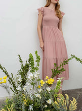 Load image into Gallery viewer, The Aitana Tiered Dress~Blush
