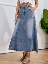Load image into Gallery viewer, The Grace Denim Skirt