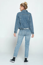 Load image into Gallery viewer, Dark Wash - Classic Denim Jacket