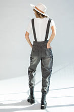 Load image into Gallery viewer, Give Me Good Times Denim Overalls