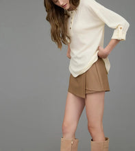 Load image into Gallery viewer, Henley Knit Top