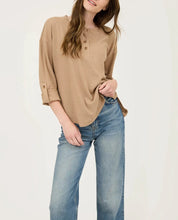 Load image into Gallery viewer, Henley Knit Top