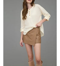 Load image into Gallery viewer, Henley Knit Top