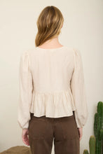 Load image into Gallery viewer, The Julia Floral Embroidery Blouse