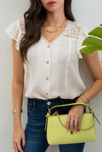 Load image into Gallery viewer, The Mayleen Ruffle Sleeve Top