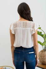 Load image into Gallery viewer, The Mayleen Ruffle Sleeve Top