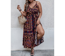 Load image into Gallery viewer, Curvy Babe Floral Boho Dress