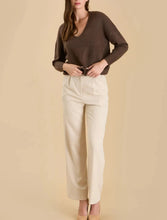 Load image into Gallery viewer, Brown Knit Sweater