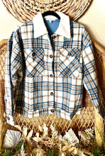 Load image into Gallery viewer, Troublemaker Plaid Teddy Fur Jacket