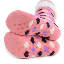 Load image into Gallery viewer, Women's Plush Sherpa Fleece Slipper Socks