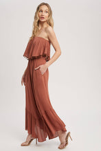 Load image into Gallery viewer, Pom Pom Trim Boho Jumpsuit