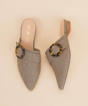 Load image into Gallery viewer, Bridgette-Buckle Pointed Mule