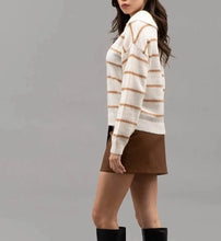Load image into Gallery viewer, The Taylor Knit Sweater Brown
