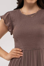Load image into Gallery viewer, The Aitana Tiered Dress~Brown
