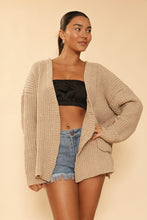 Load image into Gallery viewer, Knit Cardigan - with Side Slits
