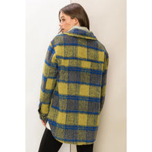 Load image into Gallery viewer, Gimme More Fuzzy Plaid Shacket

