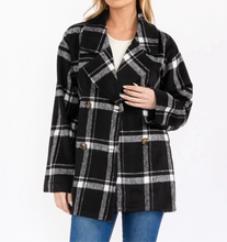 Load image into Gallery viewer, The Ultimate Plaid Coat
