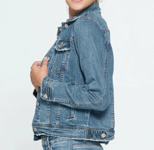Load image into Gallery viewer, Dark Wash - Classic Denim Jacket
