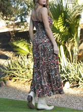 Load image into Gallery viewer, Cactus Print Maxi Dress
