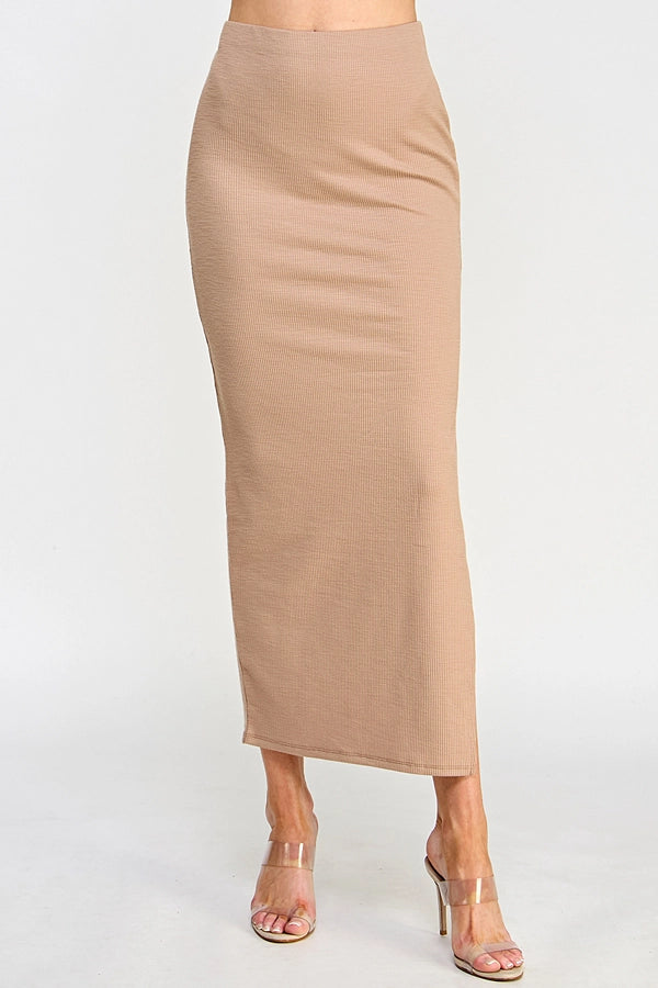 The Skylar Ribbed Maxi