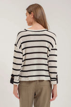 Load image into Gallery viewer, Stripe Relaxed Knit Top
