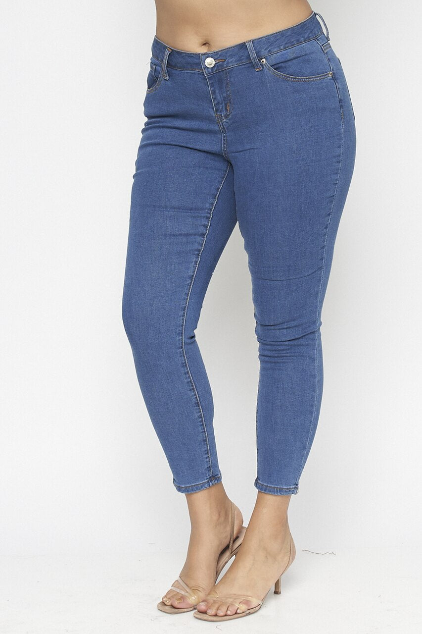 Denim Blue Plus Size Jeans