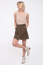 Load image into Gallery viewer, Buffy Button-Front Mini Skirt
