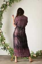 Load image into Gallery viewer, The Nostalgia Plum Wrap Dress

