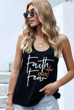 Load image into Gallery viewer, &quot;Faith over Fear&quot; Graphic Tank Top
