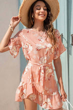 Load image into Gallery viewer, Floral Print Mini Dress
