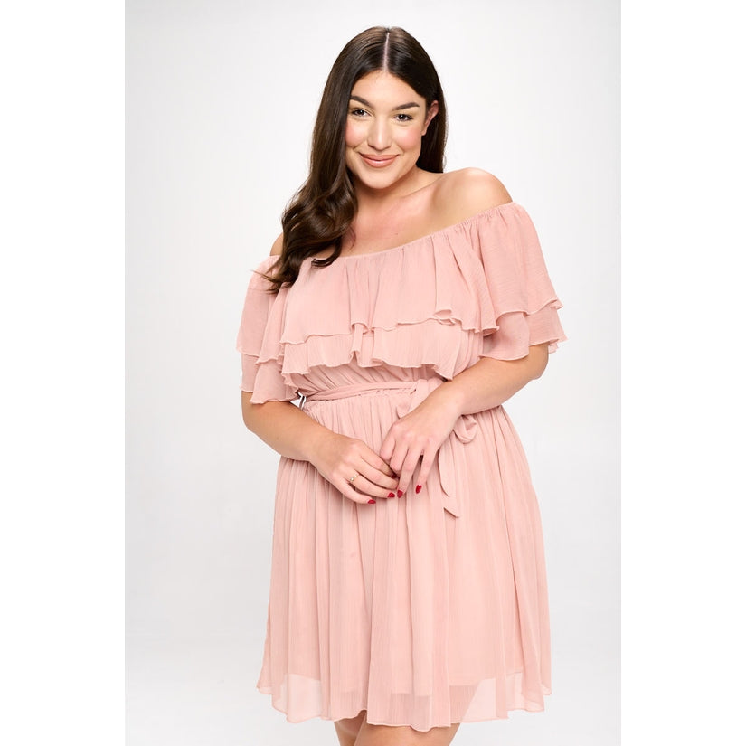 ワンピース Celon frilly tiered dress USAGI ONLINE限定カラー】frilly tiered dress（その他